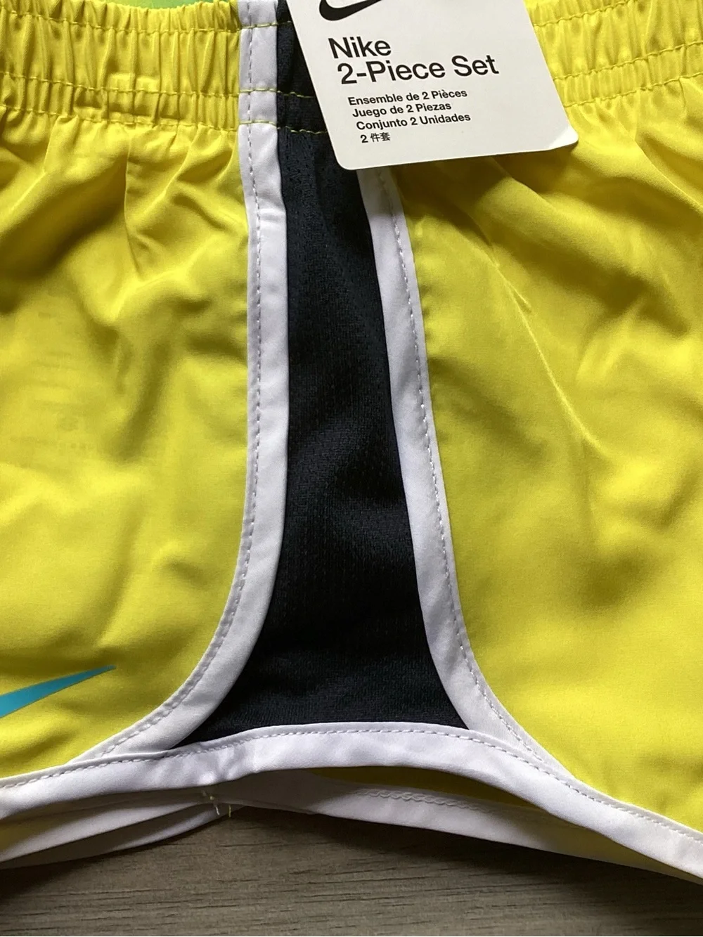 Toddler girl Nike DRIFIT shorts Set size 3T(NWT) ~PRICE IS FIRM, NO OFFERS~ - Picture 3 of 5